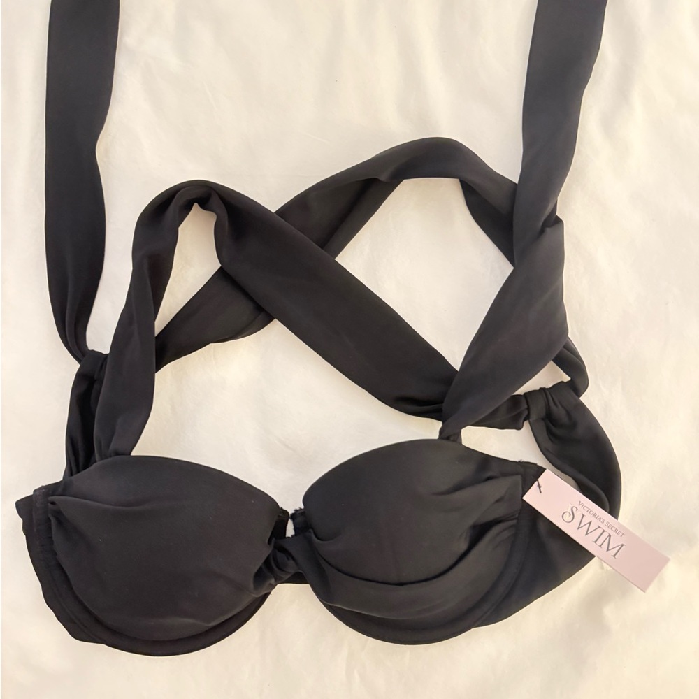 Victoria's Secret Black Bikini Top